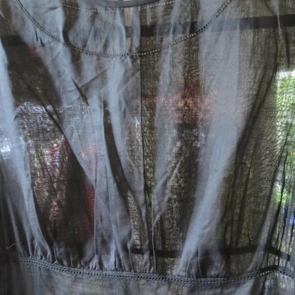 SIR THE LABEL - PIERRE - LONG SLEEVE LINEN BLEND COVER UP DRESS - SIZE 1 - Picture 8 of 8